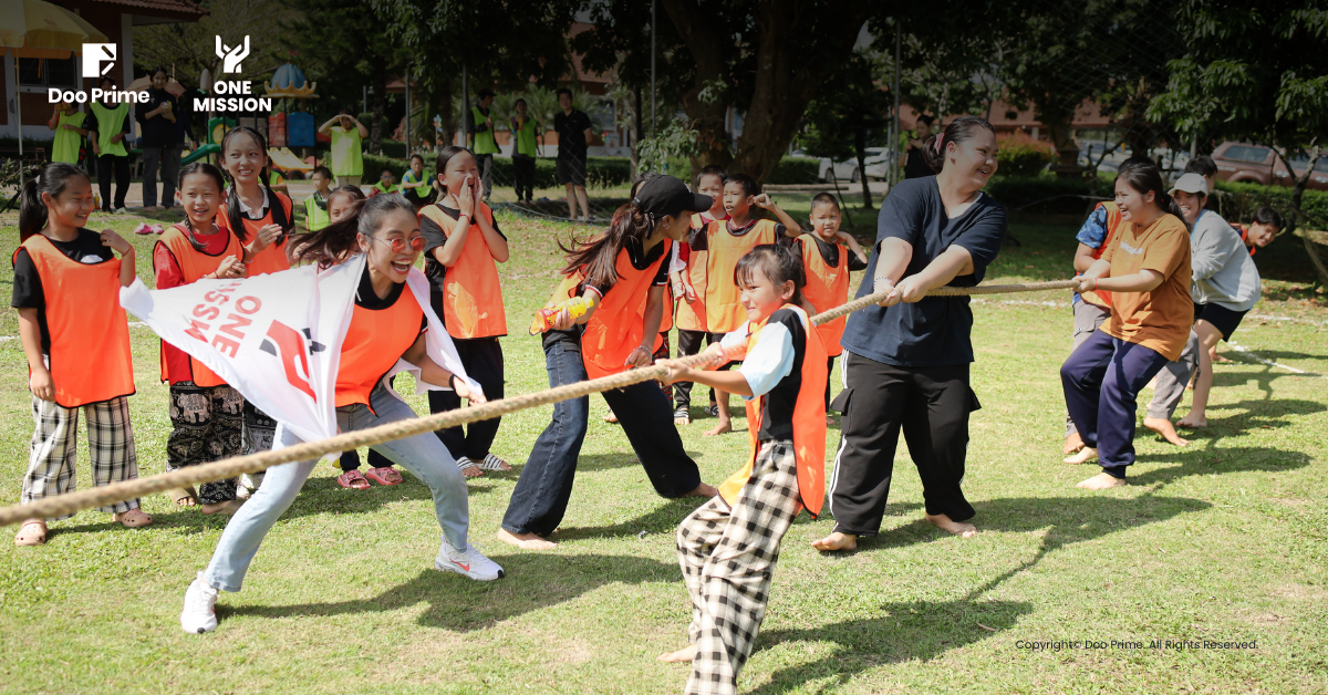 Doo Prime Kicks Off OneMission with a Successful Sports Day in Thailand