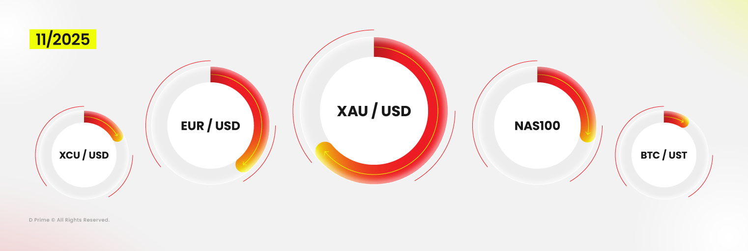 D Prime Trading Volume Report – November 2025: Top Traded Products