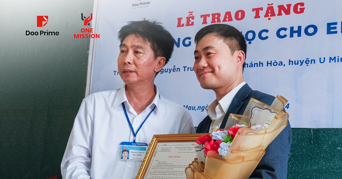 Doo Prime ベトナムチャリティープログラム:テクノロジーで未来を支える教育支援