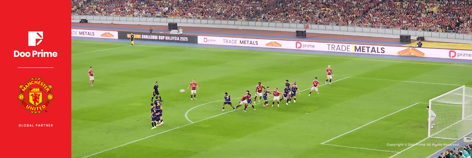 巡る熱狂、伝説を共に | Doo Prime × マンU 特別サッカーイベント開催 